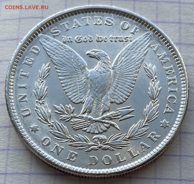 США, доллар, 1889 год. - AA5DC03C-BF13-4CB9-8557-2C88DB7D1BD5