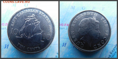 Восточные Карибы 10 центов, 2009 - 10