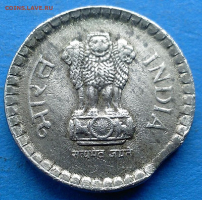 5 рупий Индия 2003 года выкус до 23.12 - v 003