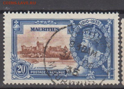 Колонии Маврикий 1935 1м до 24 12 - 875