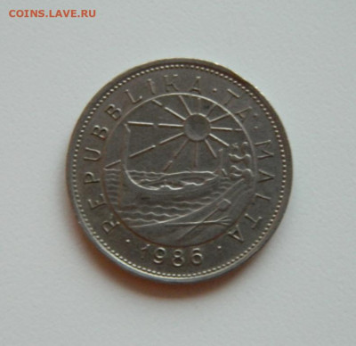 Мальта 25 центов 1986 г. до 30.12.19 - DSCN9989.JPG