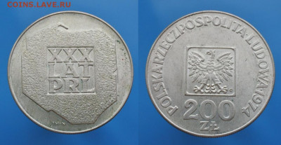 Польша 200 злотый 1974г до 14.01. 22-00 мск - 5