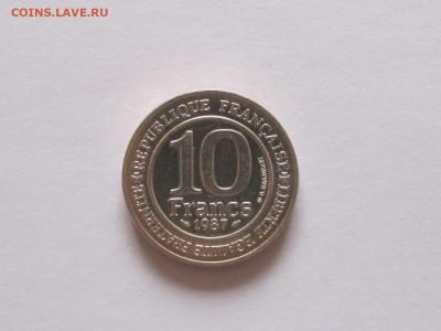 10 франков 1987 1000 лет династии Франция редкая 15.01 22:00 - IMG_5889.JPG