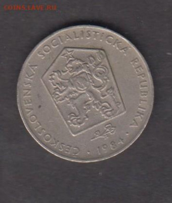 ЧССР 1984 2 кроны до 25 01 - 15а