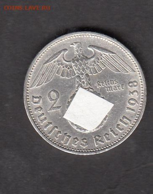 Германия 1938  2 марки  (А) до 30 01 - 215