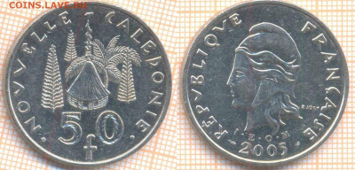 Новая Каледония 50 франков 2005 г., до  5.02.2020 г. 22.00 п - Новая каледония 50 франков 2005 8917