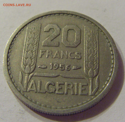 20 франков 1956 Алжир №2 07.02.2020 22:00 МСК - CIMG8642.JPG