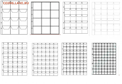 РАСПРОДАЖА монетники, листы для монет и банкнот от 14р. шт. - для монет
