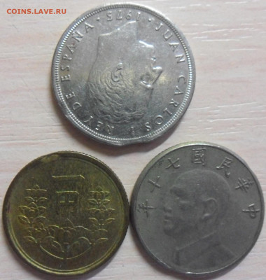 3 иностр монеты с выкусами до 13.02.2020г 22-00 мск - Выкус 3 монеты 2