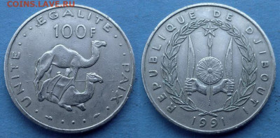 Джибути - 100 франков 1991 года до 17.02 - Джибути 100 франков, 1991