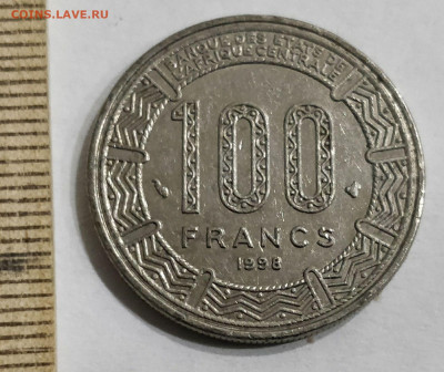 Центральная Африка (BEAC) 100 франков 1998 до 15.02.20 - 148077132