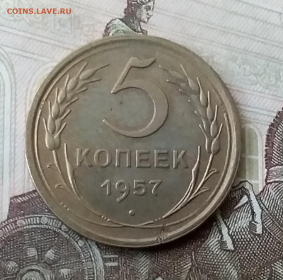 5 копеек 1957. До 23.02.20 в 22.00 - 20200221_154814