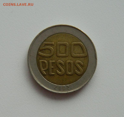 Колумбия 500 песо 2002 г. (БИМ) до 03.03.20 - DSCN0109.JPG