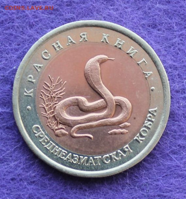 Красная книга 10 рублей 1992 год.Кобра - IMG_0056.JPG