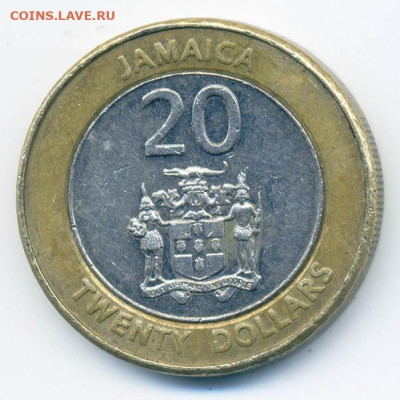 Ямайка 20 долларов 2006 - Ямайка_20долларов-2006_А