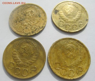 3 коп  1935,1937,1938,1948 г до 12.03.2020 г  22 - 00 мкс - 3х2.PNG