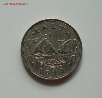 Мальта 10 центов 1972 г. (Парусник) с рубля! до 16.03.20 - DSCN9985.JPG
