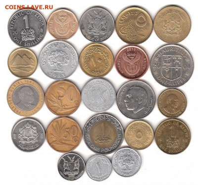 монеты Африки 23 шт. до 19.03 в 22.00 по мск - 10