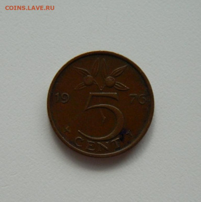 Нидерланды 5 центов 1976 г. с рубля! до 19.03.20 - DSCN0011.JPG