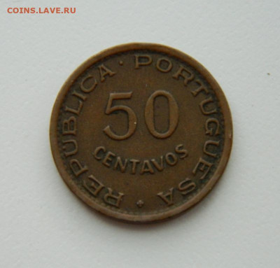 Португальская Ангола 50 сентаво 1954 г. до 23.03.20 - DSCN9931.JPG