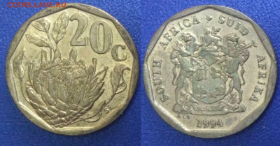 ЮАР 20 центов, 1994 - 22
