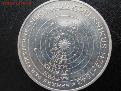 5 марок 1973 500 л. Коперника 31.03.20г. 22.00 - 5 марок 500 лет№21.JPG