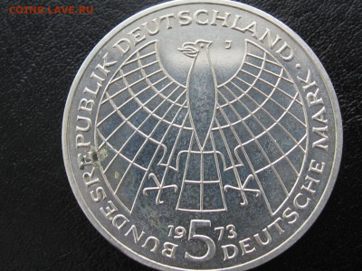 5 марок 1973 500 л. Коперника 31.03.20г. 22.00 - 5 марок 500 лет№22.JPG