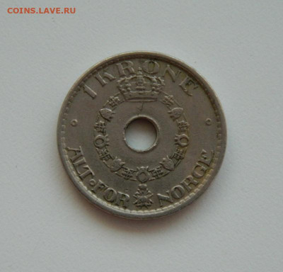 Норвегия 1 крона 1949 г. до 02.04.20 - DSCN9879.JPG