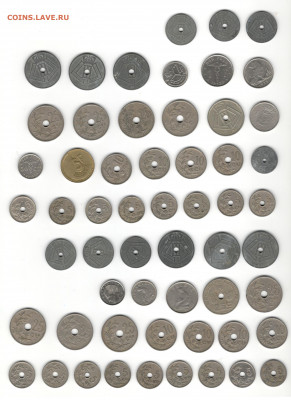 Монеты Бельгии регулярного чекана по фиксу. - Бельгия Б