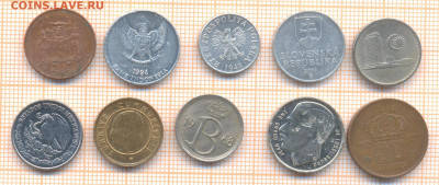 10 монет разных , до 11.04.2020 г. 22.00 по Москве - 10 монет1 513