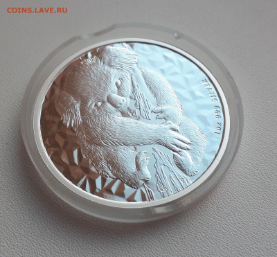 Серебро Австралия 1 доллар, 2007 Коала до 13.04 - 1 (10)