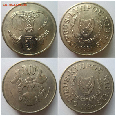 1,2,5,10,20 центов Кипр до 13.04.20 в 22:00 МСК - 20200412_183231