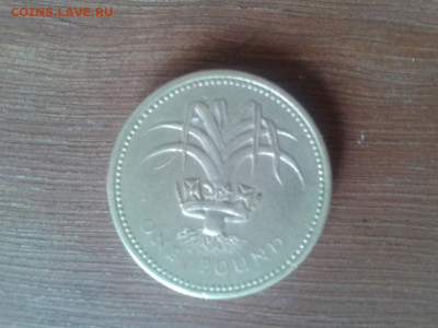 Великобритания 1 фунт, 1985 до 25.04.20 20:00 МСК - Фото0134