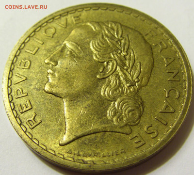 5 франков 1938 бронза Франция №1 01.05.2020 22:00 МСК - CIMG7672.JPG