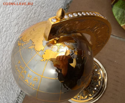 "Золотой глобус" в подарочной деревянном коробе - WP_20200416_13_36_59_Pro