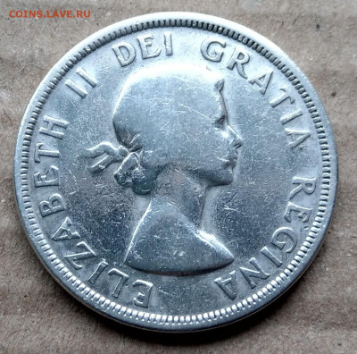 Канада 1 доллар 1953 до 22-00 22.05 - IMAG6926_2
