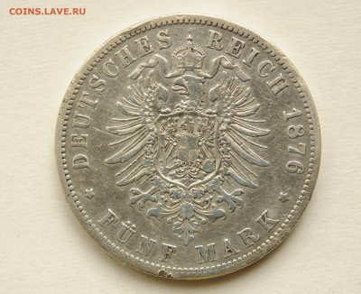 5 марок Германия 1876 г до 27.05 до 22:00 - DSC_2310.JPG