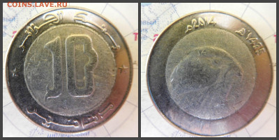 Алжир 10 динаров, 2014 БИМ - 28
