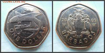 Барбадос 1 доллар, 2009 - 19