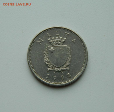 Мальта 10 центов 1998 г. (Фауна) до 08.06.20 - DSCN9940.JPG