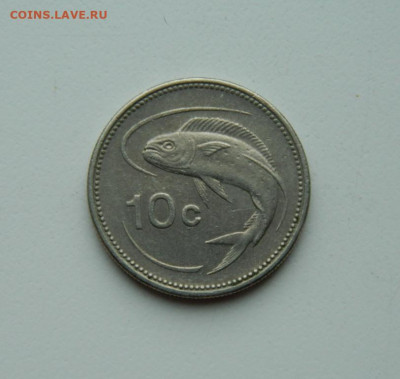 Мальта 10 центов 1998 г. (Фауна) до 08.06.20 - DSCN9941.JPG