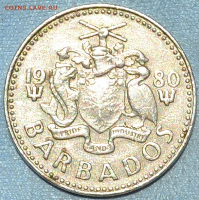 Барбадос 25 центов 1980. 11. 06. 2020 в 22 - 00. - DSC_0248.JPG