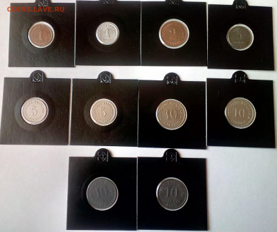 Монеты германской империи 10 шт. AUNC до 16.06.20 - 1