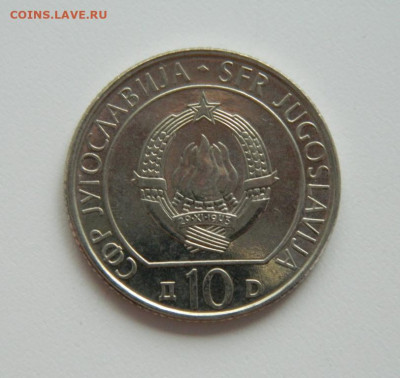 Югославия 10 динар 1983 (Юбилейная) до 18.06.20 - DSCN0033.JPG