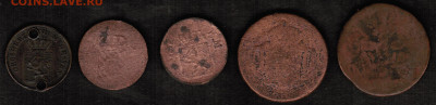 Монеты Германии до 1871 года-5 штук (17??-1869 годы) - CCI28062020_00001