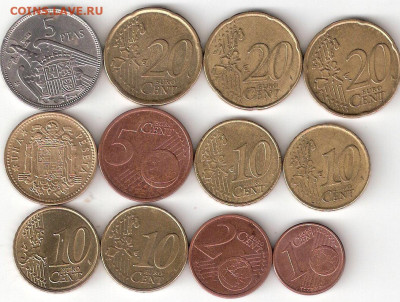 ИНОСТРАННЫЕ монеты 12шт разные 3 - ИНОСТРАНЬ 12 монет Р 3