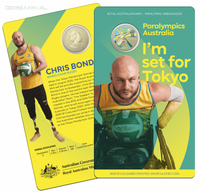 НОВИНКА 1$ Австралия Паралимпийская Сборная Олимпиада Токио - 0000902_australian-paralympic-team-ambassador-chris-bond