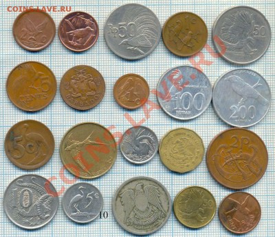 Иностранные монеты разные наборами и поштучно - №10