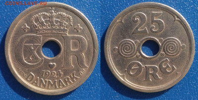 Дания 25 эре, 1924 (268) - да2