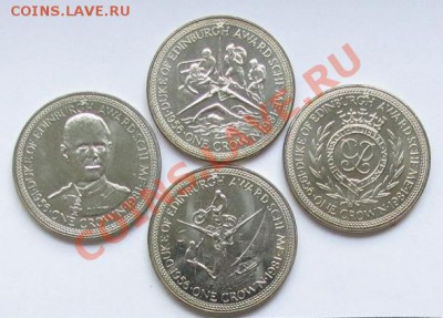 МЭН Комлект Крон 2001 г. ГАРРИ ПОТТЕР ! UNC - Isle of Man 4 Crown set 1981.JPG